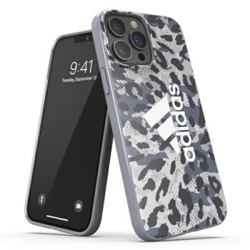 Adidas OR SnapCase Leopard Case for iPhone 13 Pro / iPhone 13 - Gray
