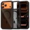 Tech-Protect MagHybrid MagSafe Case for iPhone 17 Pro Max - Black and Red