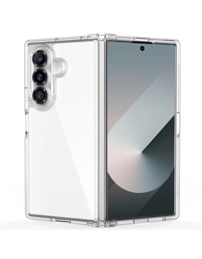Tech-Protect FlexAir Hybrid Case for Samsung Galaxy Z Fold 7 - Transparent Tech-Protect FlexAir Hybrid Case for Samsung Galaxy Z Fold 7 - Transparent