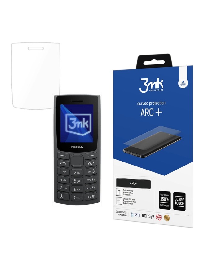 Protective film 3mk ARC+ for Nokia 105 (2023)