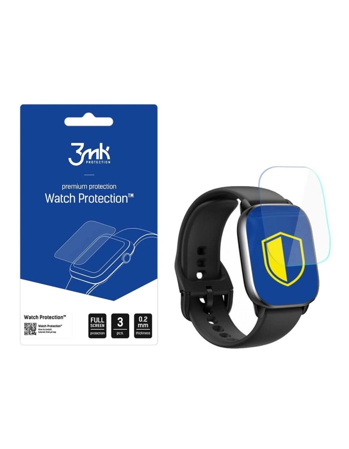 3mk Watch Protection™ v. ARC+ protective film for Xiaomi Amazfit GTS 4 3mk Watch Protection™ v. ARC+ protective film for Xiaomi Amazfit GTS 4