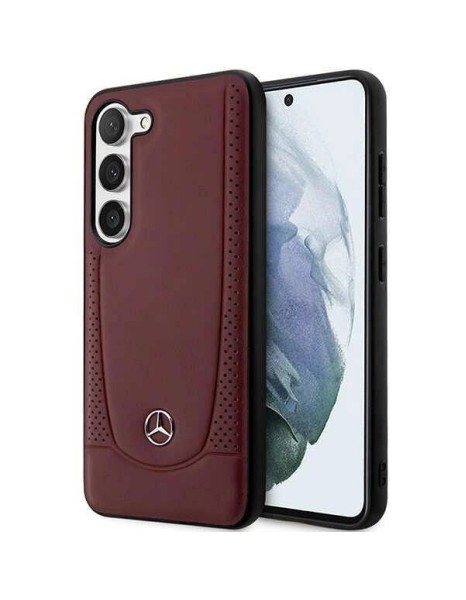 Mercedes MEHCS23MARMRE S23+ S916 red/red hardcase Leather Urban Bengale