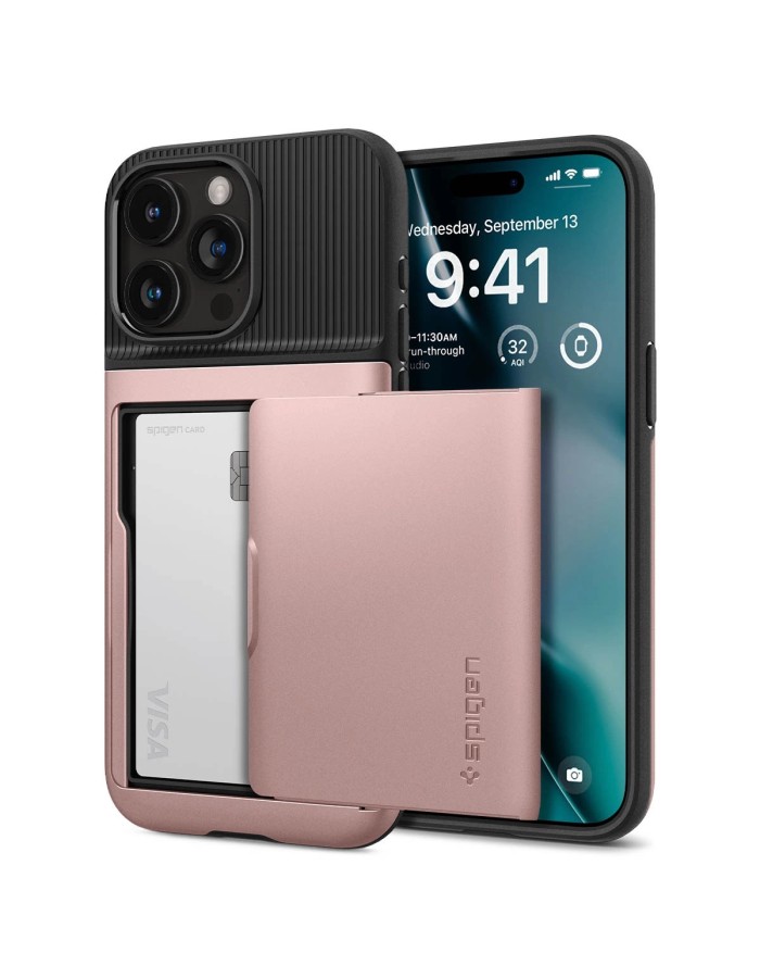 Spigen Slim Armor CS Case for iPhone 15 Pro Max - Pink Spigen Slim Armor CS Case for iPhone 15 Pro Max - Pink