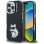 Karl Lagerfeld IML Aquarelle Choupette &amp;amp; Logo iPhone 16 Pro Case - Black