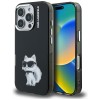 Karl Lagerfeld IML Aquarelle Choupette & Logo Case for iPhone 16 Pro Max - Black Karl Lagerfeld IML Aquarelle Choupette & Logo Case for iPhone 16 Pro Max - Black
