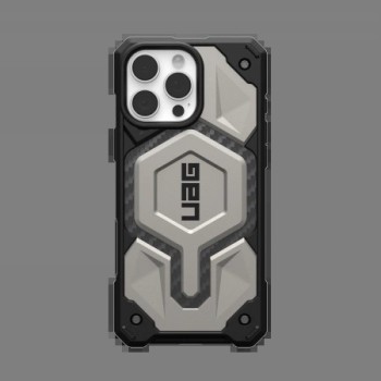 UAG Monarch Pro Case with MagSafe for iPhone 16 Pro Max - Titanium UAG Monarch Pro Case with MagSafe for iPhone 16 Pro Max - Titanium