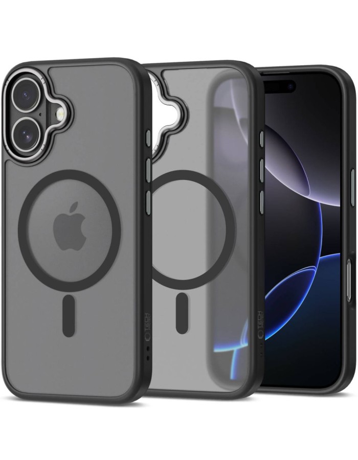 Tech-Protect MagEdge MagSafe Case for iPhone 17 - Matte Black Tech-Protect MagEdge MagSafe Case for iPhone 17 - Matte Black