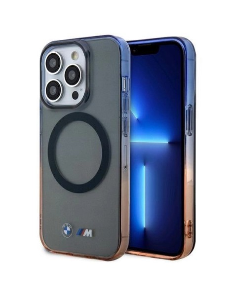 Case BMW BMHMP14LHTGE iPhone 14 Pro 6.1" grey/grey hardcase Gradient Bumper MagSafe Case BMW BMHMP14LHTGE iPhone 14 Pro 6.1" grey/grey hardcase Gradient Bumper MagSafe