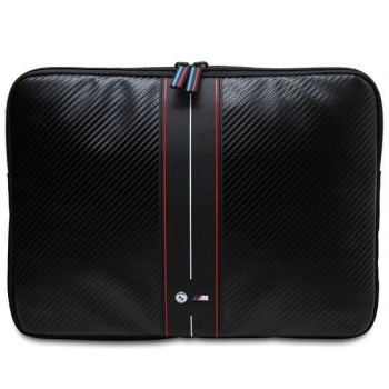 BMW Carbon &amp;amp; Red Stripe sleeve for a 16" laptop - black