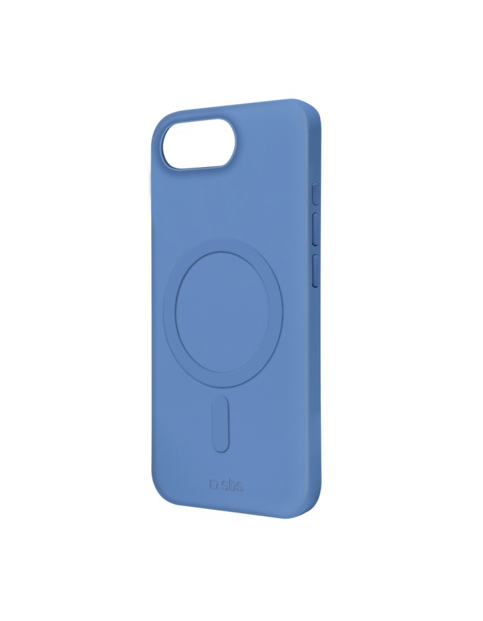 SBS Instinct Mag Case for iPhone 16e / 17e Compatible with MagSafe - Blue