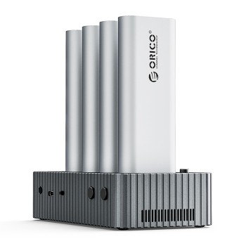 Orico IT48N-C 4-Disk Docking Station with M.2 NVME Clone Function - Gray