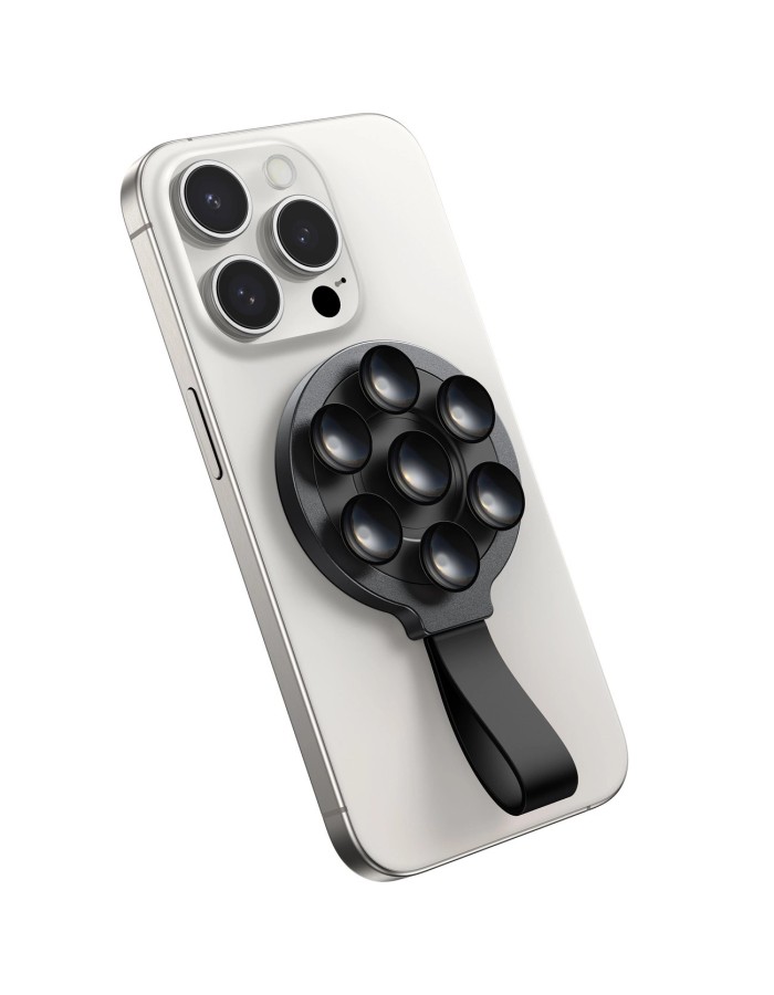 Joyroom JR-ZS393 magnetic phone holder with suction cups - black