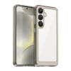 Outer Space Case for Samsung Galaxy S25 Edge Flexible Frame Cover - Translucent, Black