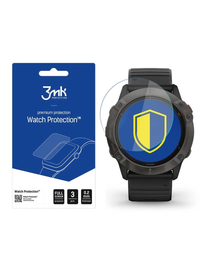 Garmin Fenix 6X Pro - 3mk Watch Protection™ v. FlexibleGlass Lite Garmin Fenix 6X Pro - 3mk Watch Protection™ v. FlexibleGlass Lite