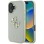 Guess Grained Big 4G Logo Small Classic Logo case for iPhone 16 - green