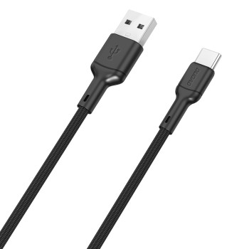Dudao L9T 5A USB-A - USB-C Cable 1m - Black Dudao L9T 5A USB-A - USB-C Cable 1m - Black