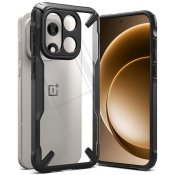 Ringke Fusion X Case for OnePlus 15 - Clear Black Ringke Fusion X Case for OnePlus 15 - Clear Black