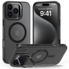 Tech-Protect MagStand MagSafe Case with Stand for iPhone 16 Pro - Semi-Transparent Tech-Protect MagStand MagSafe Case with Stand for iPhone 16 Pro - Semi-Transparent