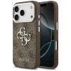 Guess 4G Big 4G Classic Logo case for iPhone 17 Pro brown - silver Guess 4G Big 4G Classic Logo case for iPhone 17 Pro brown - silver
