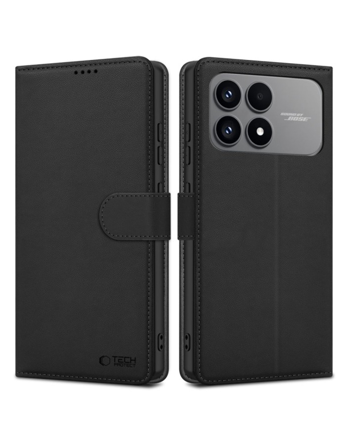Tech-Protect Wallet Case for Xiaomi Poco F8 - Black Tech-Protect Wallet Case for Xiaomi Poco F8 - Black
