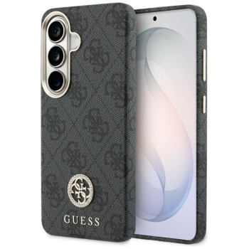 Guess 4G Rhinestone Round Logo MagSafe Case for Samsung Galaxy S26 - Black Guess 4G Rhinestone Round Logo MagSafe Case for Samsung Galaxy S26 - Black