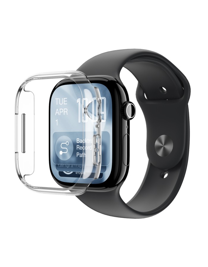 AmazingThing Minimal Protective Case for Apple Watch Series 11 46mm - Clear AmazingThing Minimal Protective Case for Apple Watch Series 11 46mm - Clear