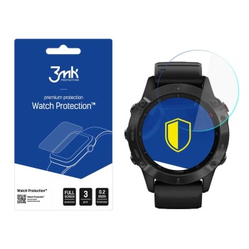 Garmin Fenix 6 Pro - 3mk Watch Protection™ v. FlexibleGlass Lite Garmin Fenix 6 Pro - 3mk Watch Protection™ v. FlexibleGlass Lite