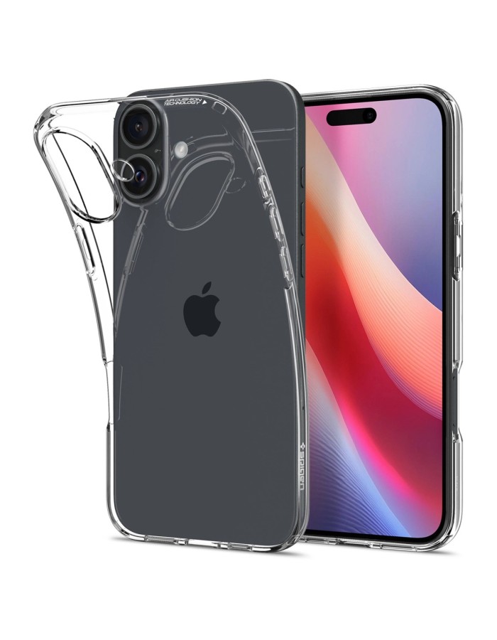 Spigen Liquid Crystal iPhone 16 Plus Case - Clear Spigen Liquid Crystal iPhone 16 Plus Case - Clear