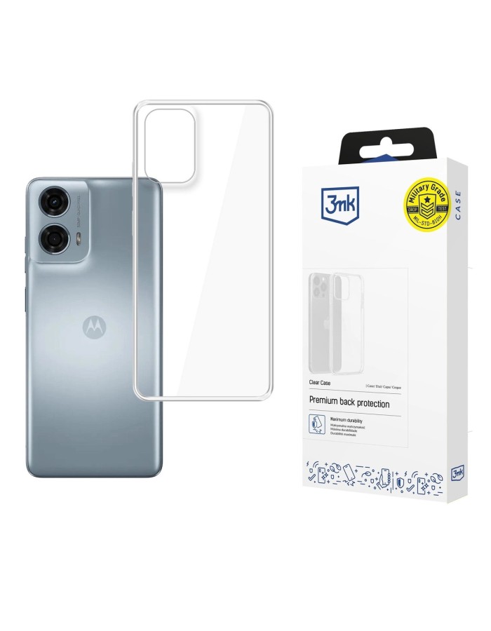 3mk Clear Case Motorola Moto E14 / G04 / G24 Power / G24 4G - transparent
