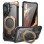 Supcase UB Grip Mag MagSafe Case for Samsung Galaxy S26 - Black and Brown
