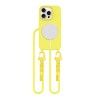 Tech-Protect MagNecklace MagSafe iPhone 15 Pro Case - Yellow Tech-Protect MagNecklace MagSafe iPhone 15 Pro Case - Yellow