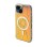MagSafe Kingxbar PQY Crack Series silicone case for iPhone 15 - holographic