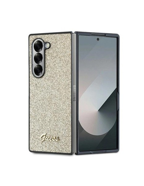 Guess 4G Glitter Script Case for Samsung Galaxy Z Fold 6 - Gold Guess 4G Glitter Script Case for Samsung Galaxy Z Fold 6 - Gold