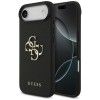 Guess Grained Big 4G & Classic Logo case for iPhone Air - black Guess Grained Big 4G & Classic Logo case for iPhone Air - black