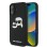 Karl Lagerfeld Silicone Nauble Heads Print MagSafe Case for iPhone 16 - Black