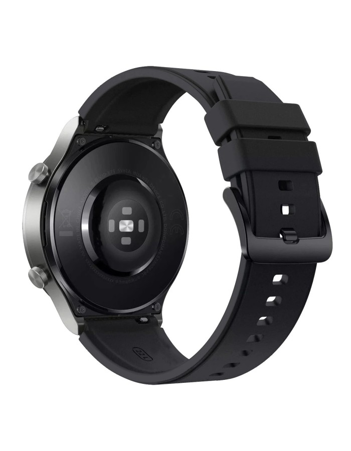 Silicone Strap for Huawei Watch GT 2 / 3 / 4 / 2 Pro / 3 Pro / 4 Pro / GT 2e - Black