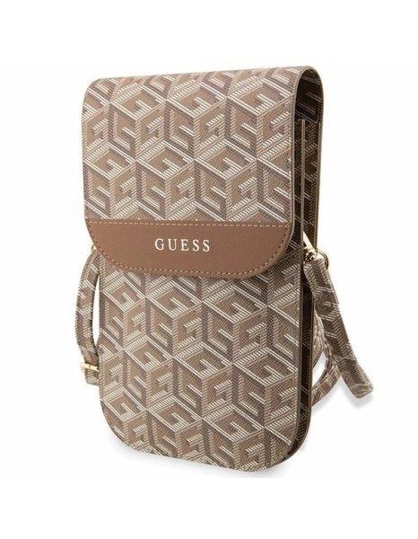 Guess Handbag GUWBHGCFSEW brown/brown GCube Stripe Guess Handbag GUWBHGCFSEW brown/brown GCube Stripe