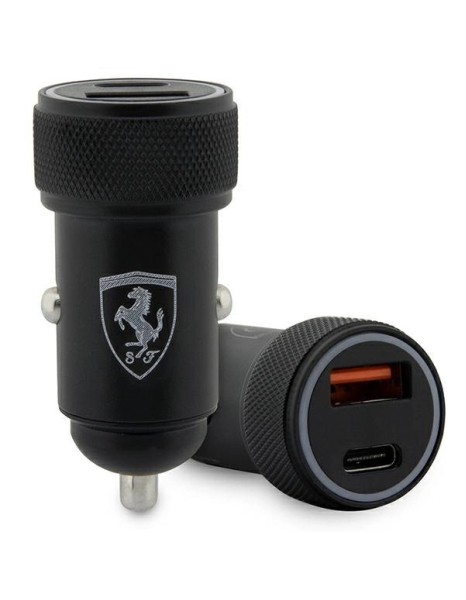 Ferrari PD-QC 3.0 20W Fast Charge Car Charger - Black