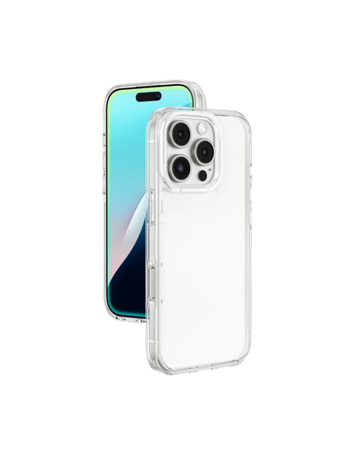 AmazingThing Minimal Case for iPhone 16 Pro Max Silicone Case - Transparent