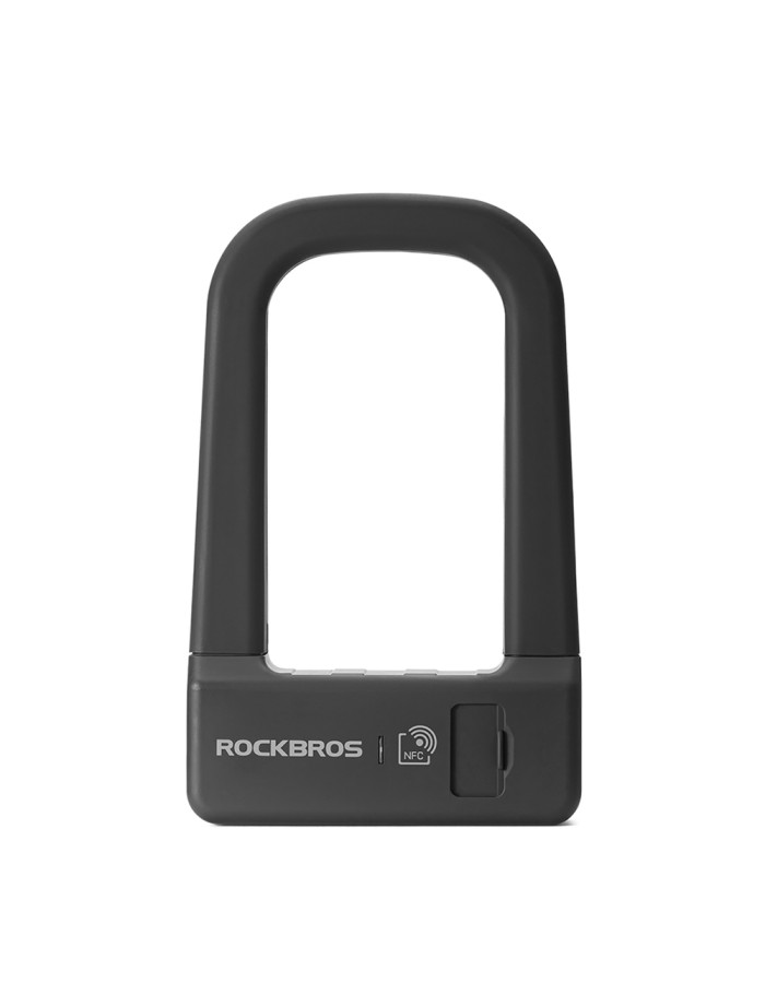 Rockbros RBNS1 SMART Bike Lock with NFC Reader - Black Rockbros RBNS1 SMART Bike Lock with NFC Reader - Black