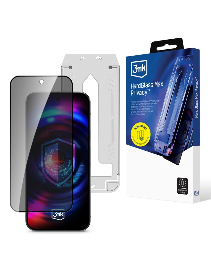 3mk Hardglass Max Privacy Tempered Glass for Google Pixel 10/10 Pro