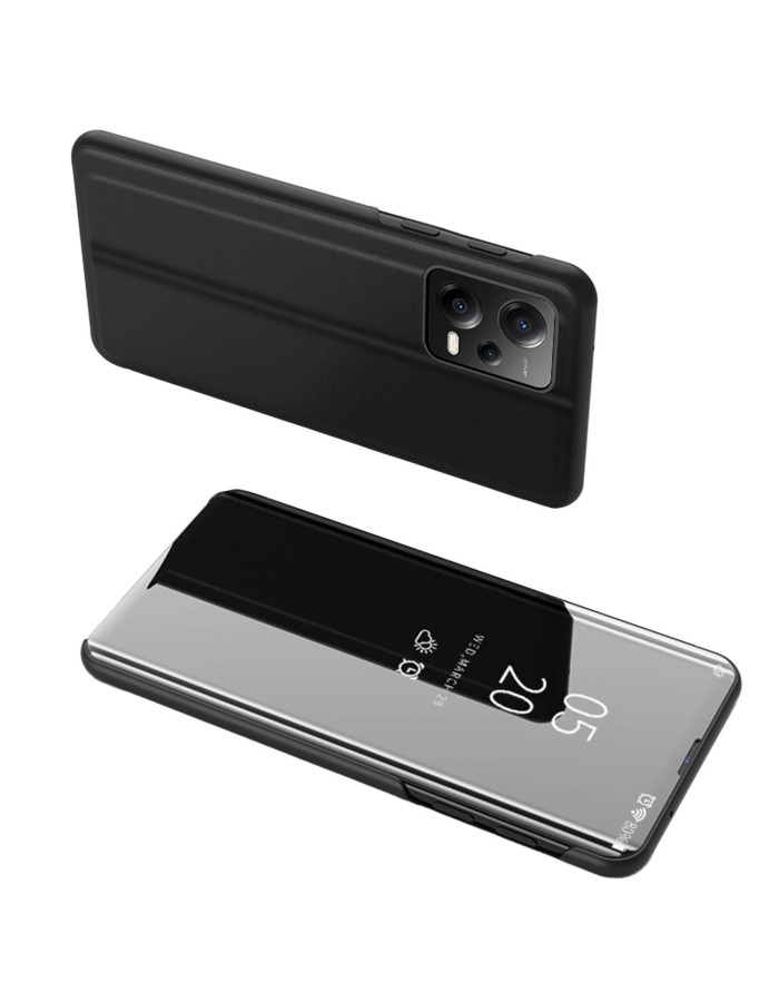 Clear View Case cover for Xiaomi Redmi Note 12 5G / Poco X5 5G flip cover black Clear View Case cover for Xiaomi Redmi Note 12 5G / Poco X5 5G flip cover black