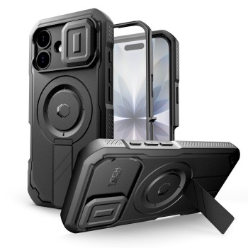 Tech-Protect Kevlar MagSafe case for iPhone 17 - black Tech-Protect Kevlar MagSafe case for iPhone 17 - black