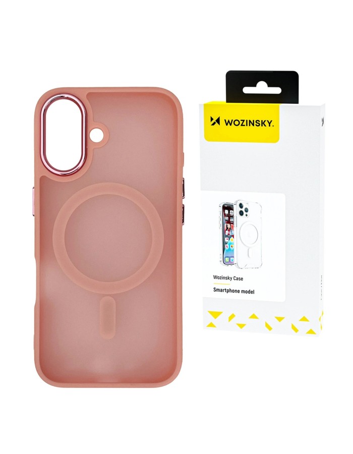 Wozinsky Fashion Case MagSafe for Samsung Galaxy S25 Ultra - Pink