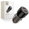CC03 2-port PD100W car charger - black CC03 2-port PD100W car charger - black