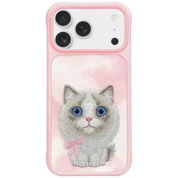 Nimmy Big Eyed Pet 2.0 Cat Case for iPhone 17 Pro - Pink Nimmy Big Eyed Pet 2.0 Cat Case for iPhone 17 Pro - Pink