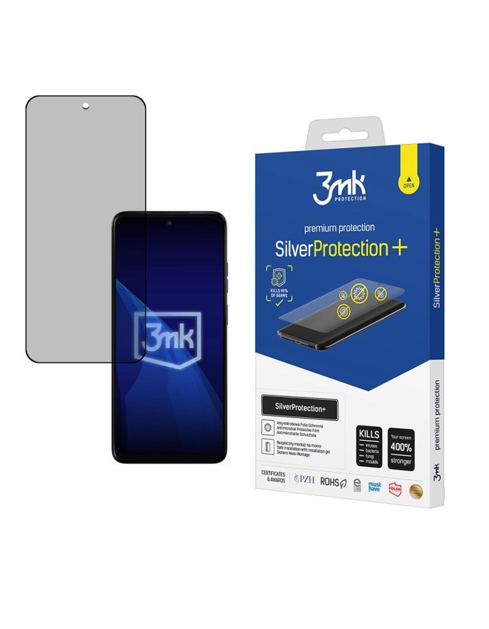 Protective film 3mk SilverProtection+ for Motorola Moto E15 Protective film 3mk SilverProtection+ for Motorola Moto E15