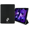 Karl Lagerfeld Saffiano Magnetic Karl &amp;amp; Choupette iPad Air 13" 2024 Book Cover Case - Black