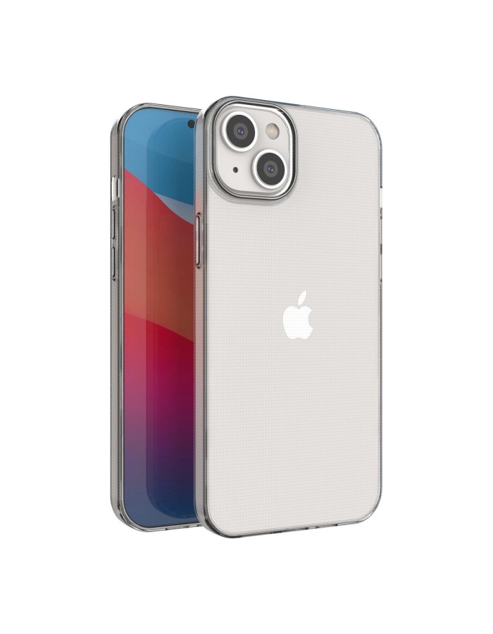 Gel case cover for Ultra Clear 0.5mm iPhone 14 Max transparent
