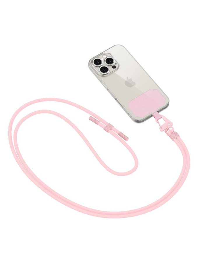 Tech-Protect C5S Rope Crossbody Strap Leash - Pink Tech-Protect C5S Rope Crossbody Strap Leash - Pink